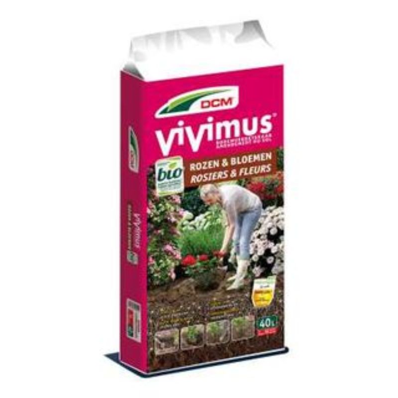 Vivimus rosiers et fleurs 40L DCM