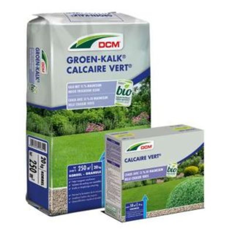 Chaux magnésienne granulée calcaire vert 4kg DCM