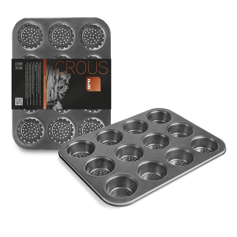 Ibili Moule à muffins "Crous"