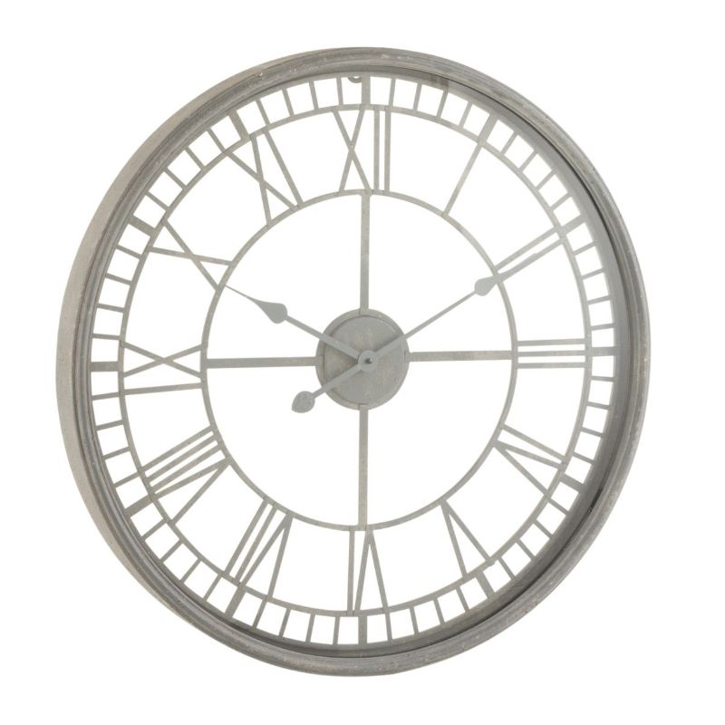 JLine horloge métal/verre 67cm