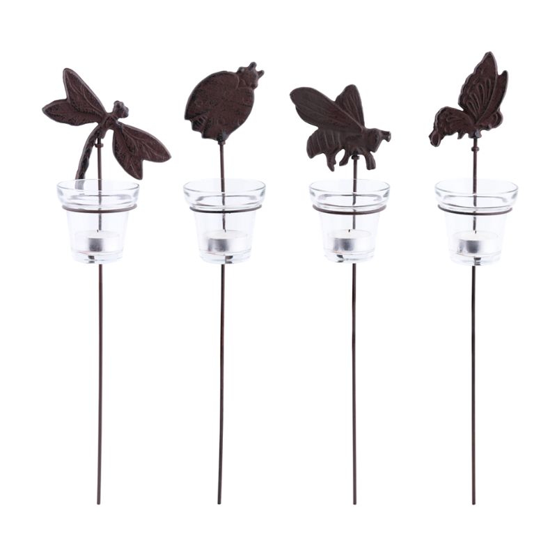 Chandeliers de jardin "Insectes" en fonte