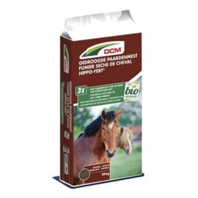 Fumier séché de cheval 20kg DCM