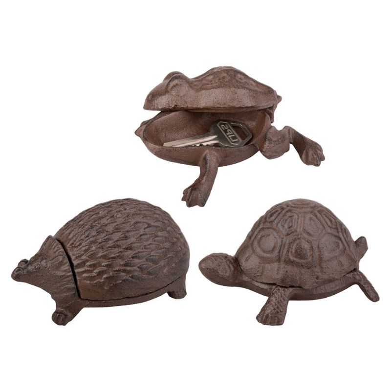 Cache clefs en fonte