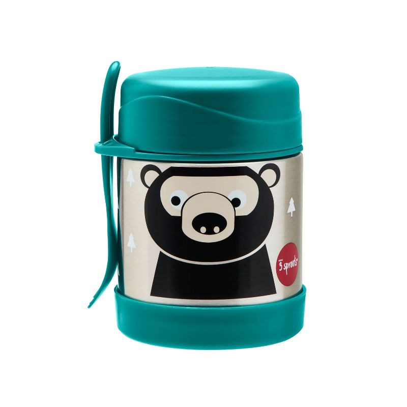 3 sprouts ours boîte isotherme + fourchette