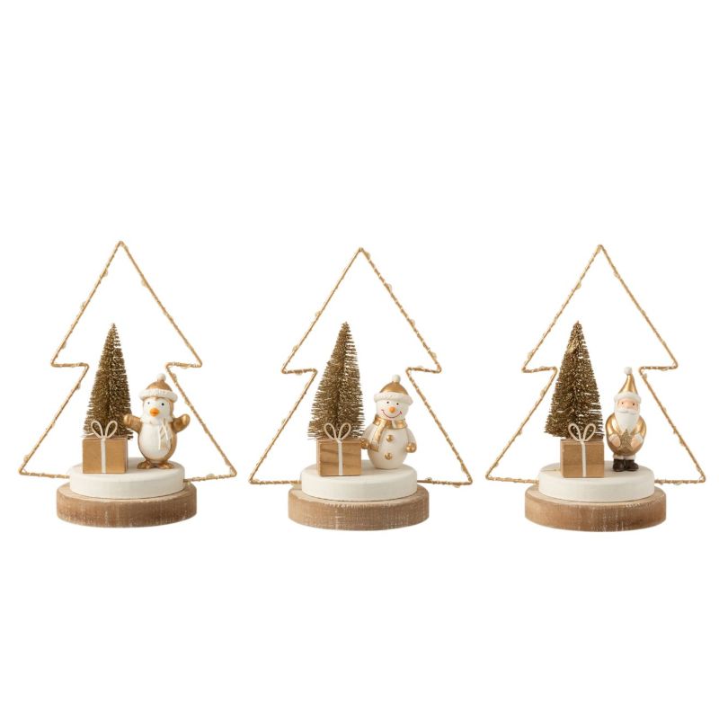 JLine sapin Noël led bois