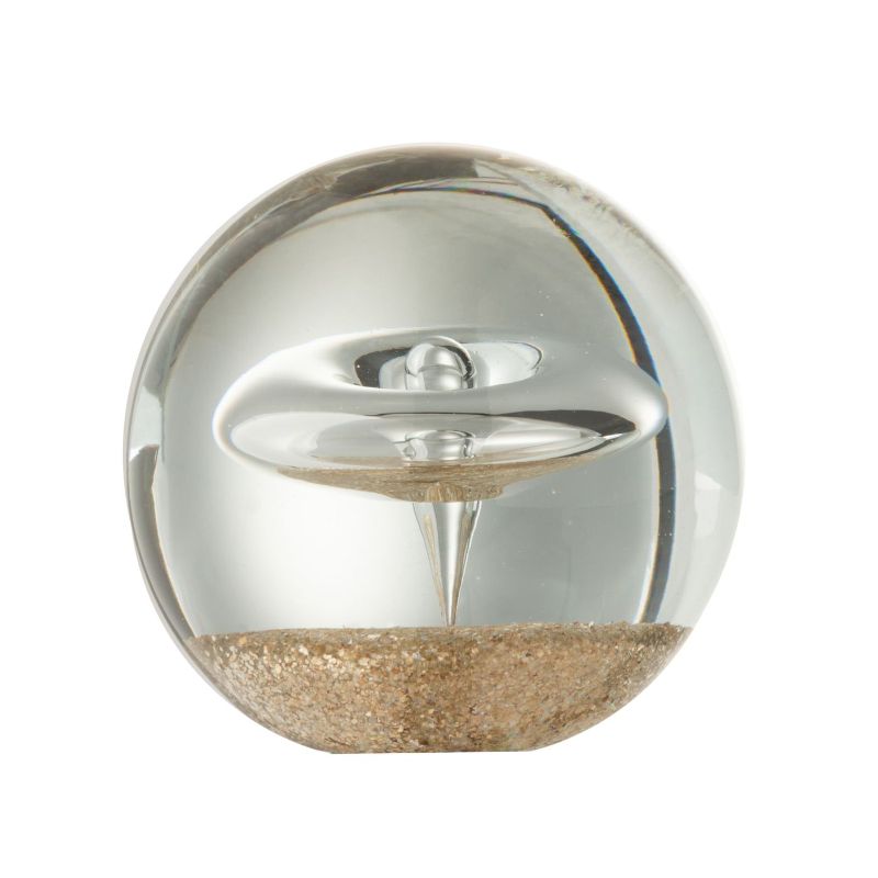 JLine presse papier verre cercle L