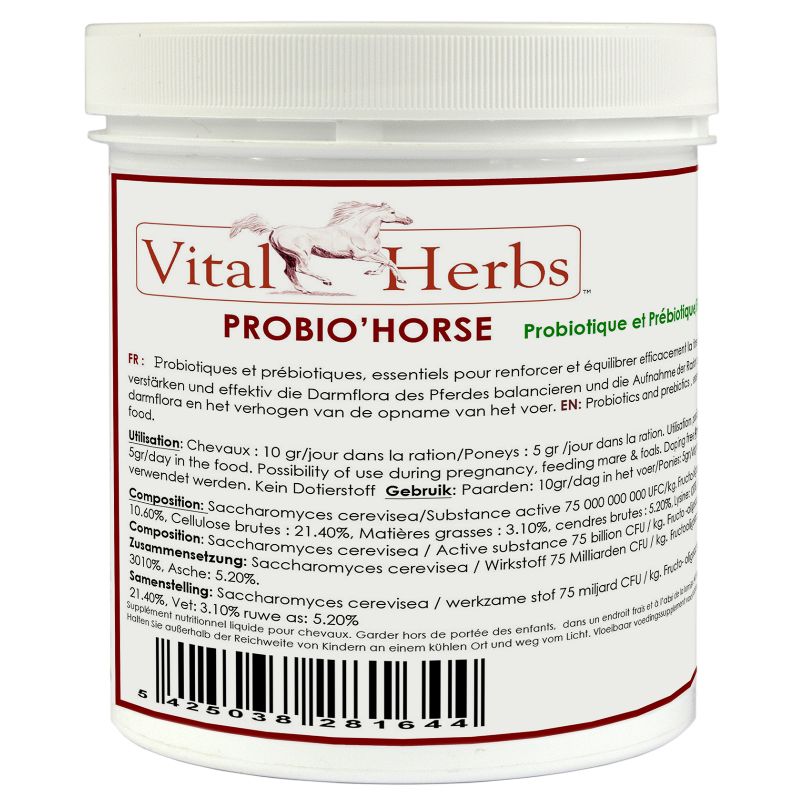 Vital Herbs Probio'Horse 0.6kg