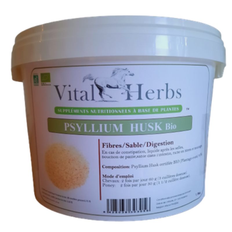 Vital Herbs Psyllium Husk bio 1.5kg
