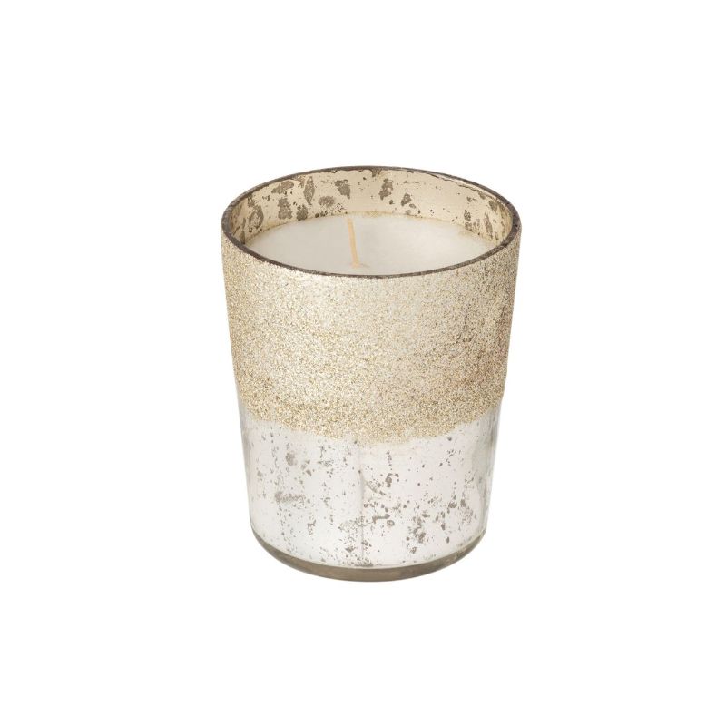 JLine bougie parfumée verre argent S