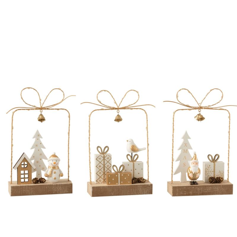 JLine cadeau Noël led bois