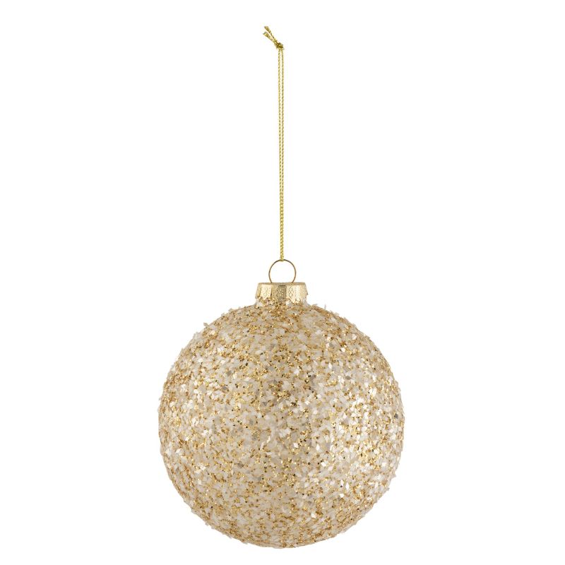 JLine boule Noël verre/or