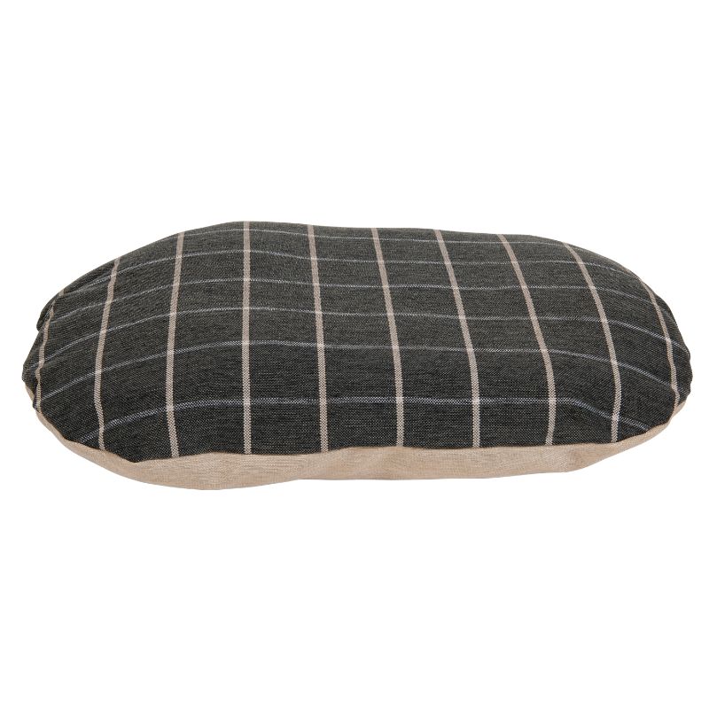 Coussin ovale Tartan taille S