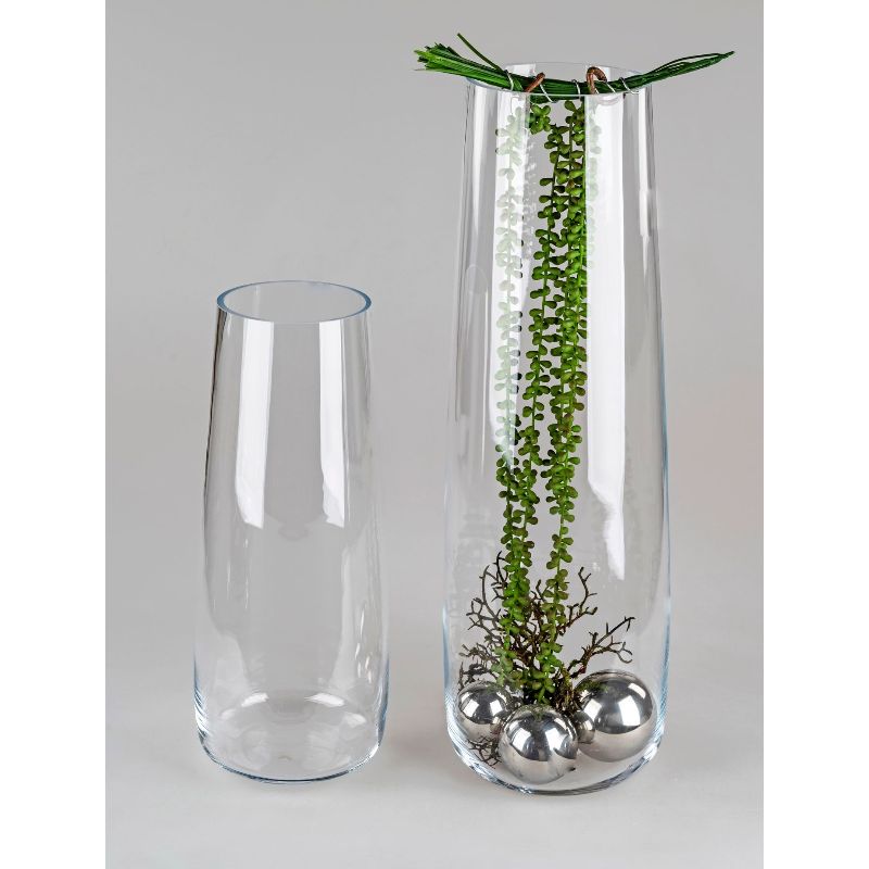 Vase en verre 45cm