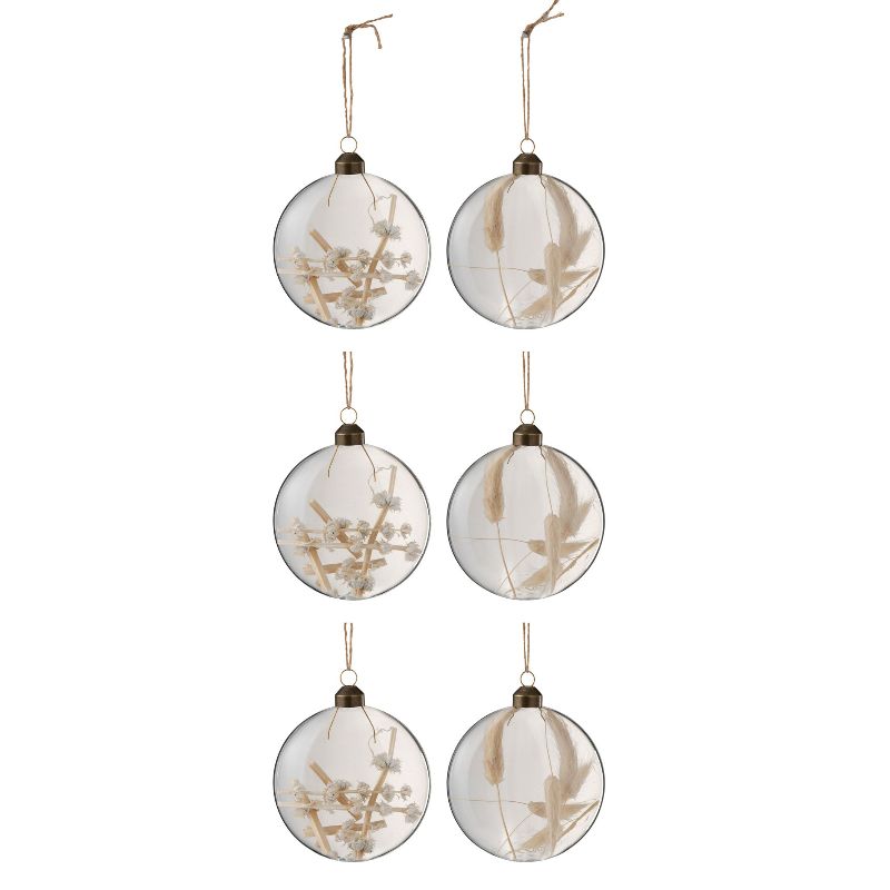 JLine boule de Noël verre naturel