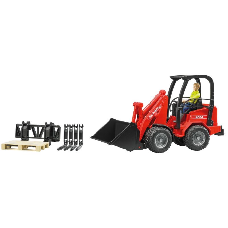 Bruder Schäffer 2034 avec figuine et accessoires 1:16