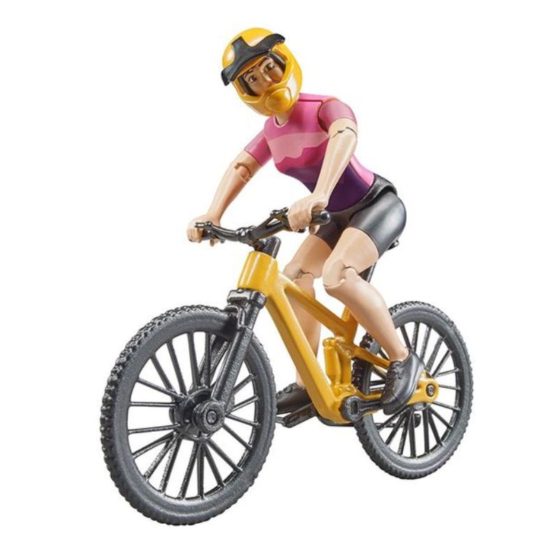 Bruder VTT avec cycliste 1:16