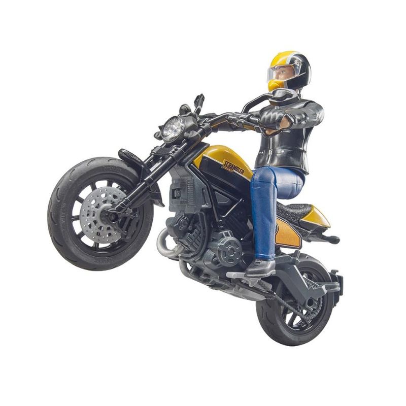 Bruder Scrambler Ducati Full Throttle avec motocycliste