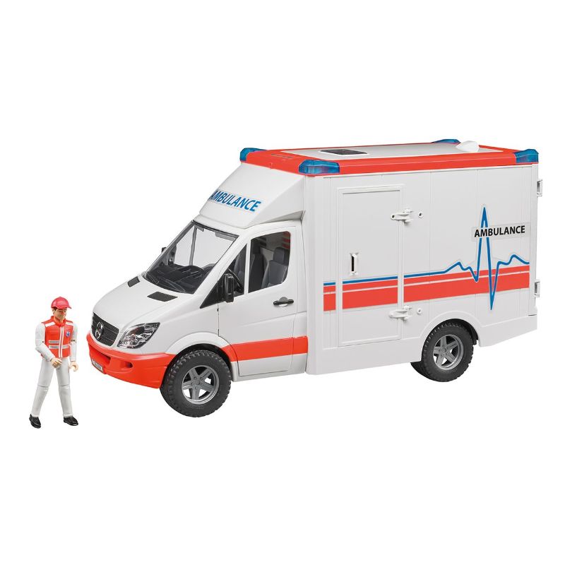 Bruder MB Sprinter ambulance avec chauffeur 1:16