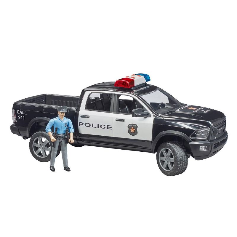 Bruder RAM 2500 camion de police avec policier