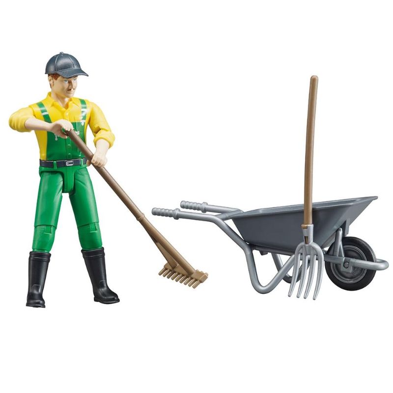 Bruder Agriculteur avec accessoires 1:16