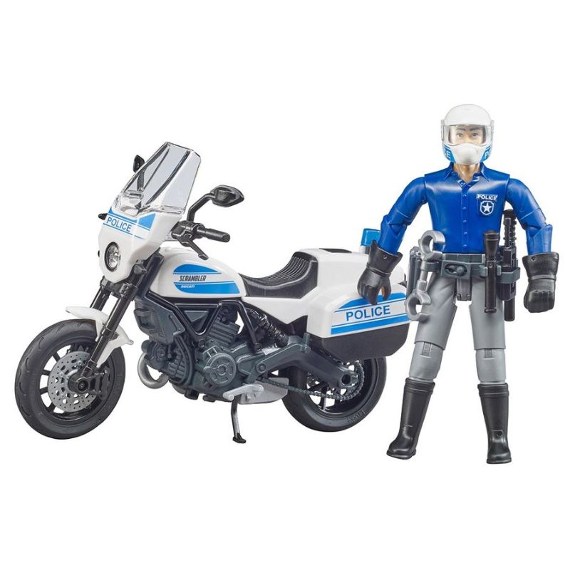 Bruder Scrambler Ducati moto de police