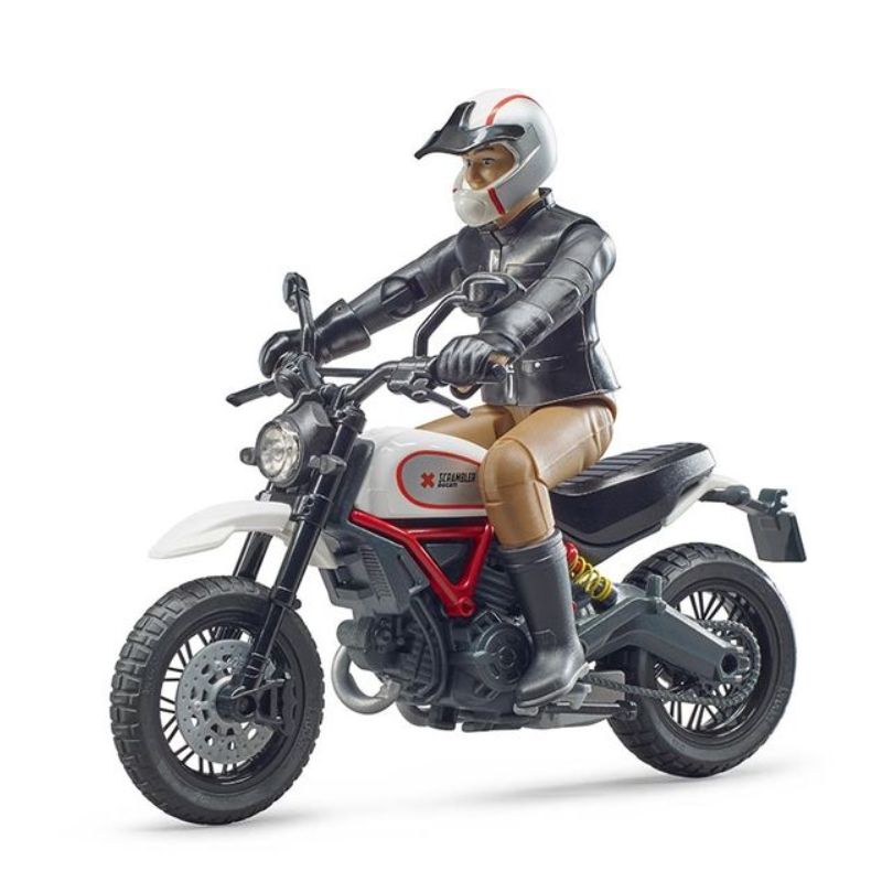 Bruder Scrambler Ducati Desert Sled et figurine 1:16
