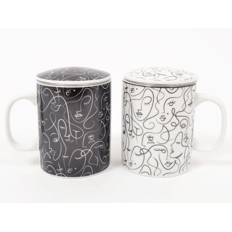 EDELWEISS ABSTRACT mug filtre 10cm
