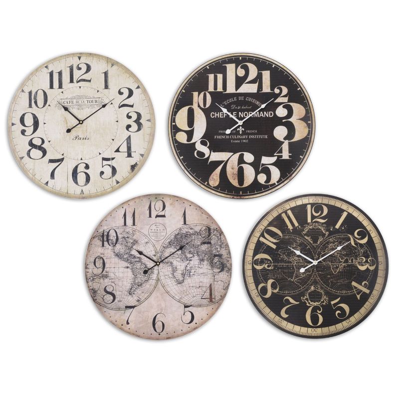 EDELWEISS TIC TAC horloge 58cm