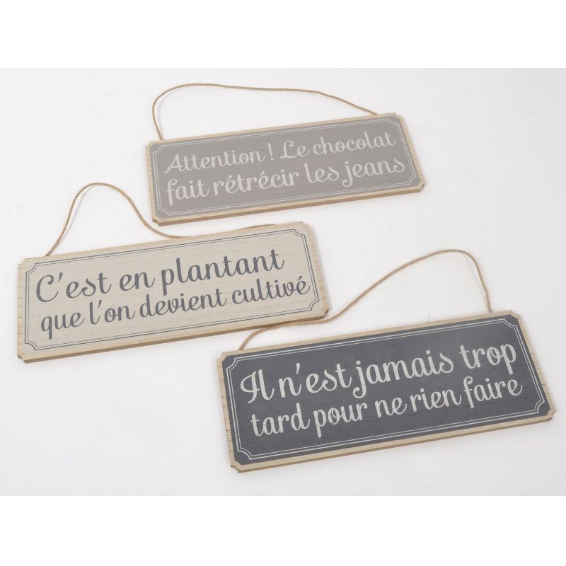 EDELWEISS PANCARTE 35cm