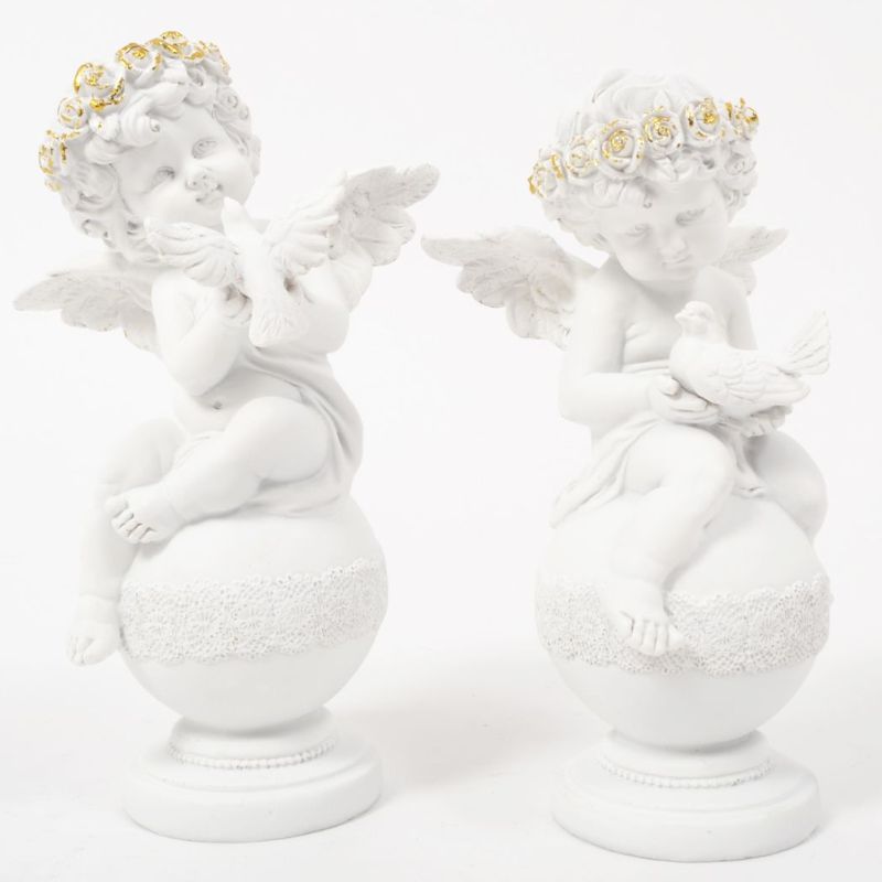 EDELWEISS AUGUSTIN ange boule 23cm