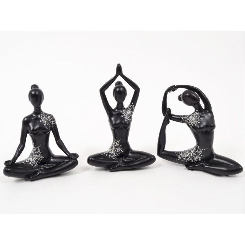 EDELWEISS MEDITATION sujet yoga 15cm