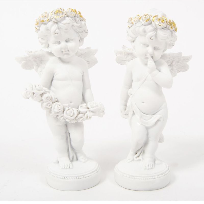 EDELWEISS AUGUSTIN ange debout 15cm