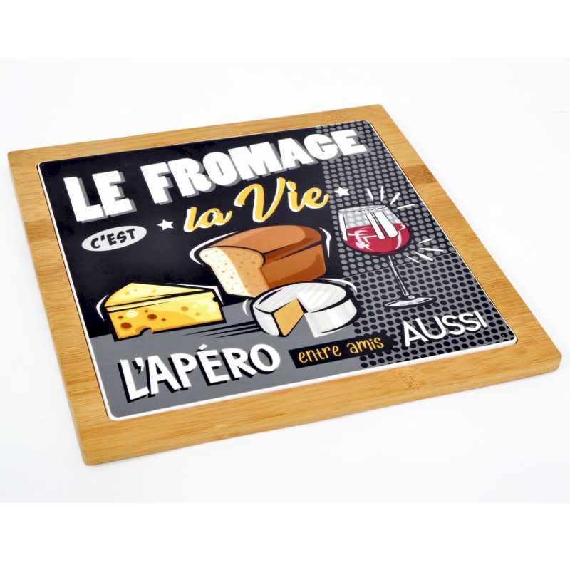 EDELWEISS SAVEURS  planche à fromages 30cm