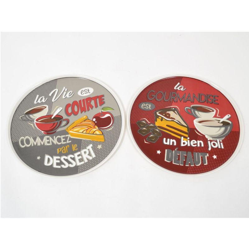 EDELWEISS SAVEURS plat à tarte 34cm