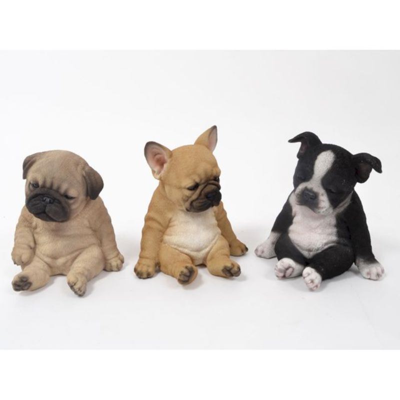 DRIMMER FAUNE chiot assis 18cm