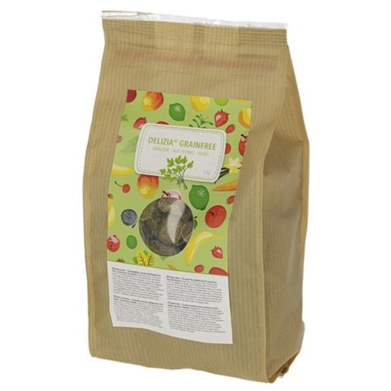 Kerbl Delizia friandises GrainFree Fines herbes 1kg