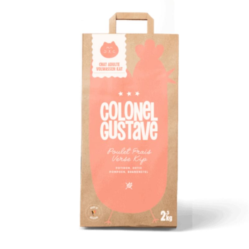 Colonel Gustave chat adulte poulet 2.5kg