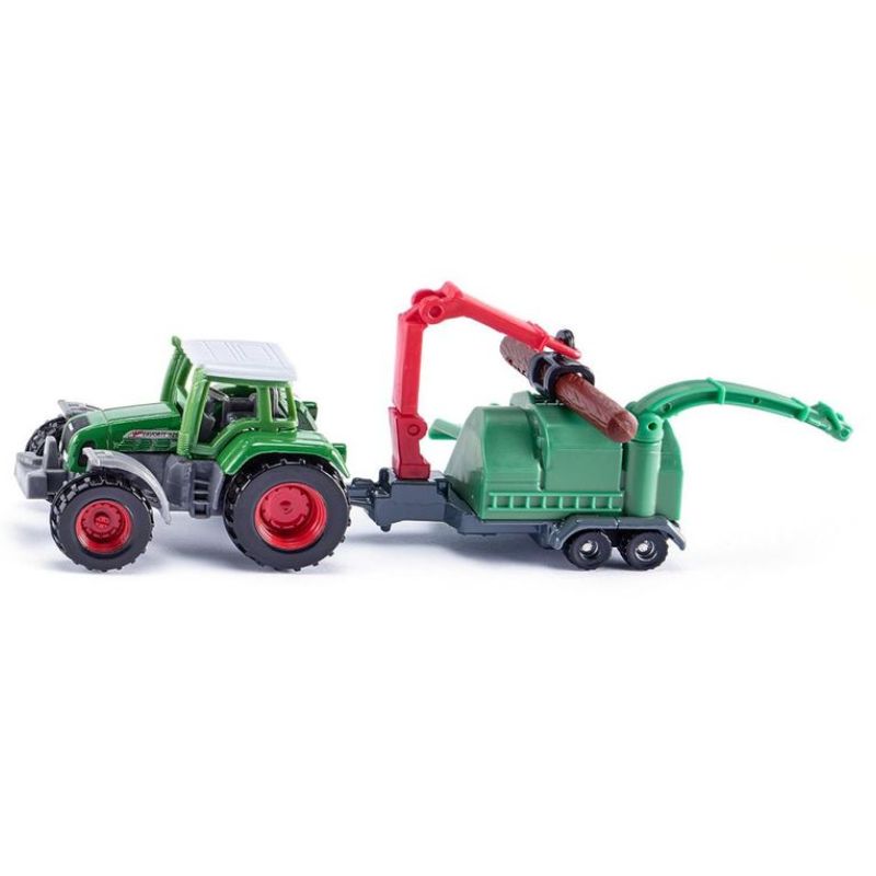 Siku Tracteur avec broyeur de branches