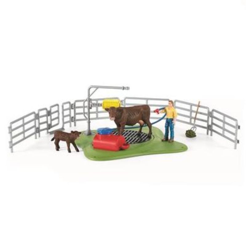 Station de lavage pour vaches