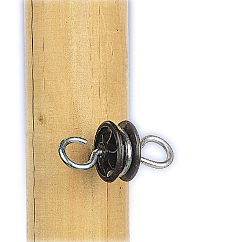 Gallagher isolateur à bois d'ancrage 2 directions noir (4pces)