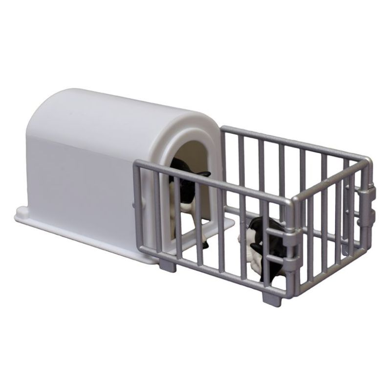 Kidsglobe Niche à veau (2 veaux inclus) 1:32