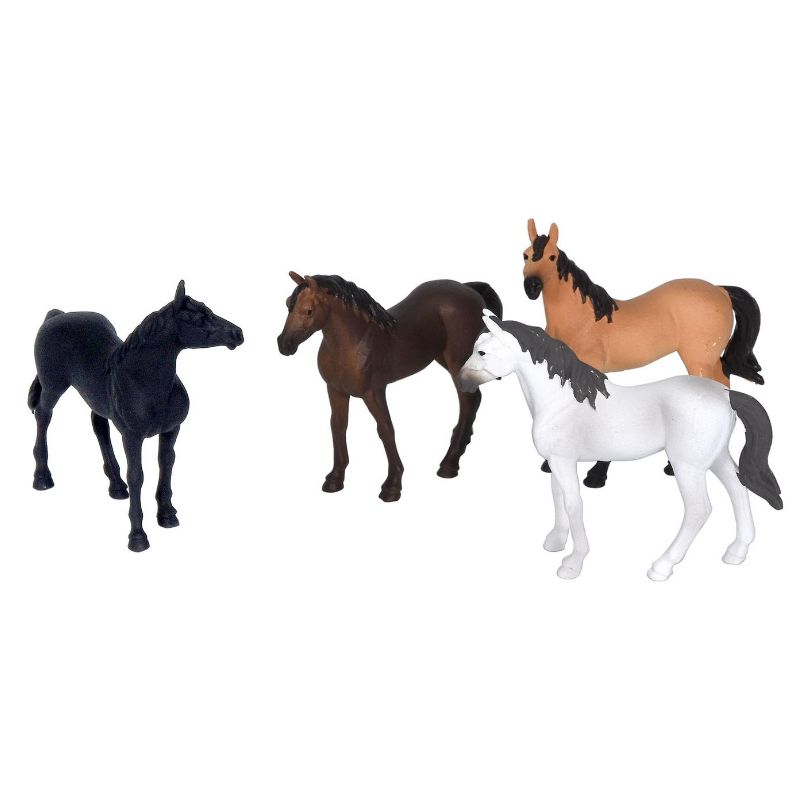 Kidsglobe Chevaux (4x) 1:32