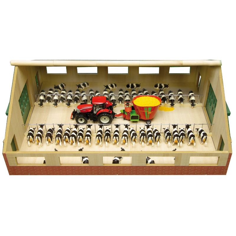 Kidsglobe Etable à stabulation libre 1:32