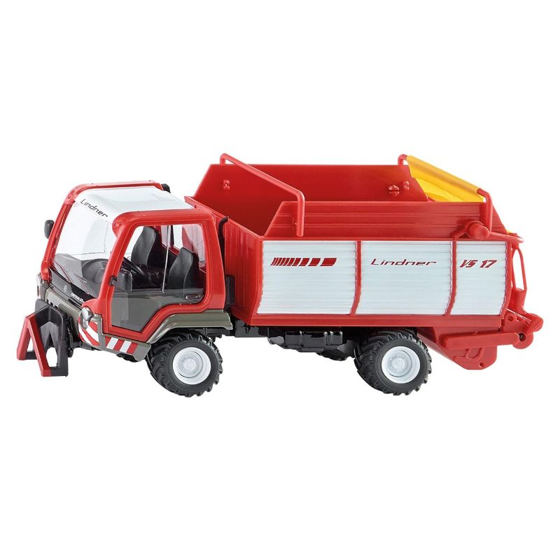 Siku Lindner Unitrac avec wagon de chargement 1:32