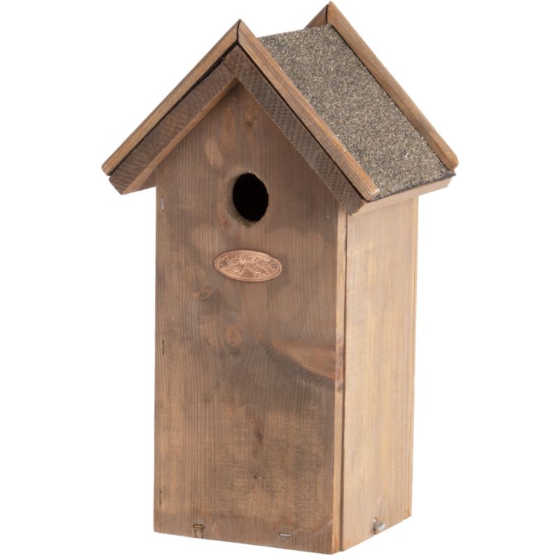 Nichoir antique/bitume mésange charbonnière