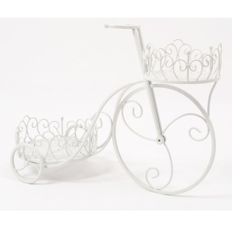 APOLLINE cache pot double vélo 58cm