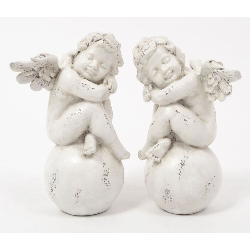 TSADQIEL ange sur boule