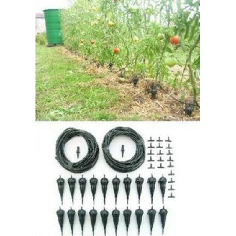 Iriso kit d'arrosage goutte à goutte (20 goutteurs)