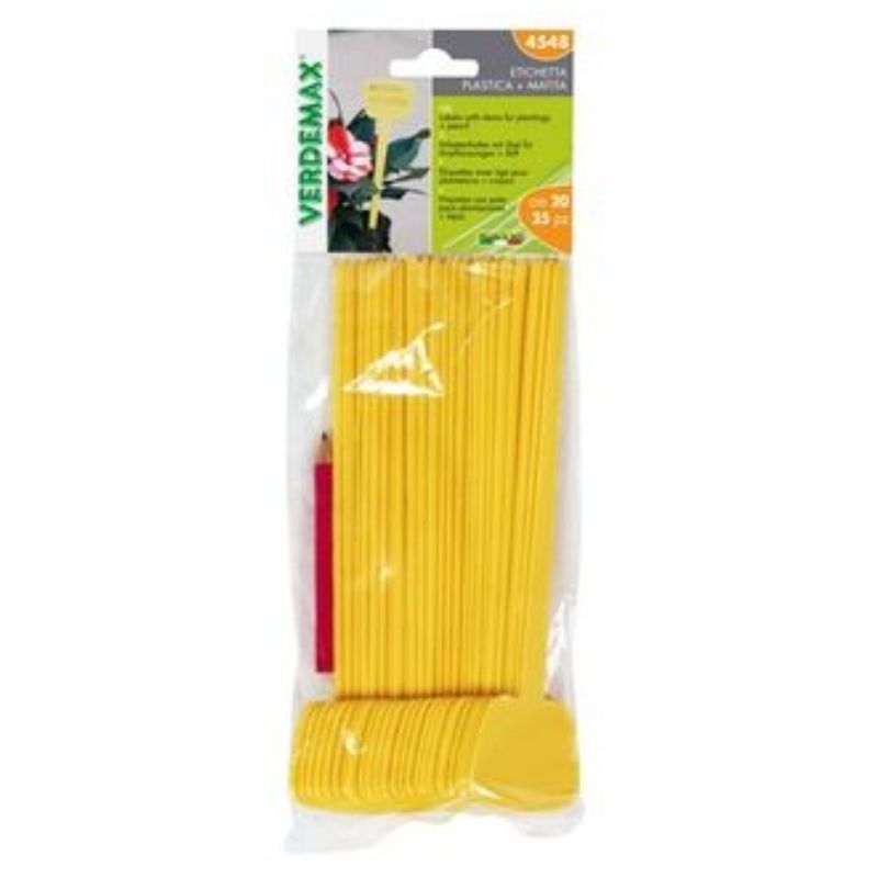 Etiquettes T à ficher 20cm