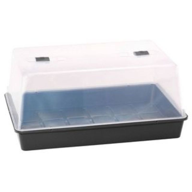 Mini-serre rigide avec aérateurs